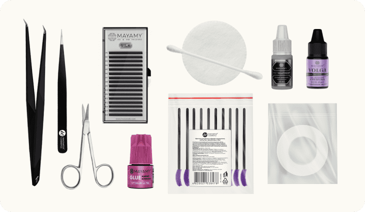 Eyelash extension supplies